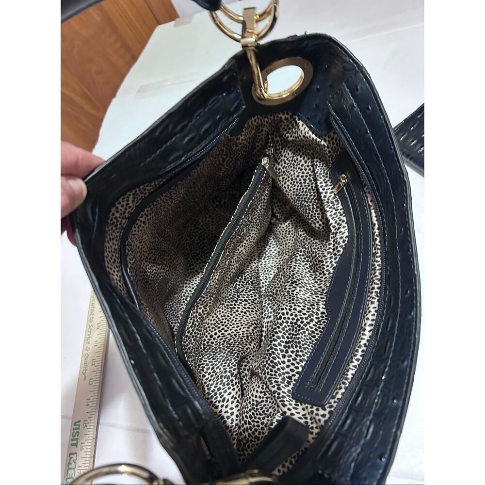 MKF Collection Wandy Vegan Leather Navy Womens Hobo & Clutch Wallet Set by Mia K - Picture 4 of 16